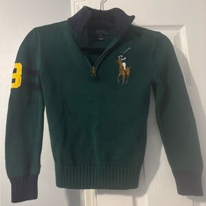 Polo by Ralph Lauren Green Sweater for Boys